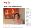 larep.fr - L’art de Cécile Robert-Sermage »_2